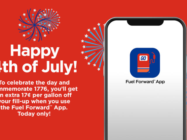 Fuel Forward<sup>™</sup> July 4th Holiday Savings