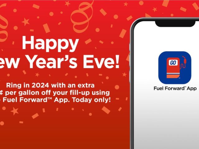 New Year’s Eve Savings with the Fuel Forward<sup>TM</sup> App! 