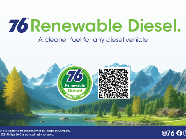 76<sup>®</sup> Renewable Diesel POP Refresh is here!  