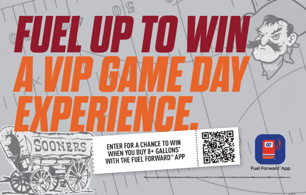 Fuel up to win a VIP game day experience.