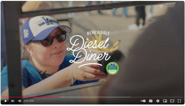 Snacking for a Cause: The 76<sup>®</sup> Renewable Diesel Diner