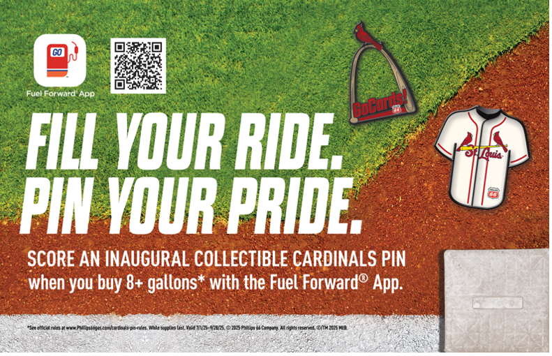 Fill Your Ride. Pin Your Pride.